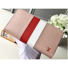 Portefeuille Zippy Louis Vuitton en cuir Epi rose m62983-1