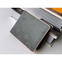 Portefeuille multiple Louis Vuitton Monogram Titanium m63297
