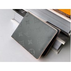 Portefeuille multiple Louis Vuitton Monogram Titanium m63297