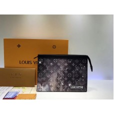 Louis Vuitton Monogram Galaxy Toile Pochette Voyage Mm m44448