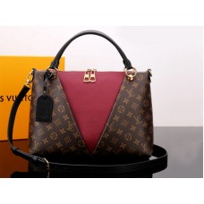 Sac cabas Louis Vuitton Monogram Canvas V MM Bordeaux m43949