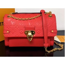 Louis Vuitton Monogram Empreinte Vavin Pm Rouge m43936