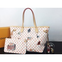 Sac Louis Vuitton Neverfull MM Monogram Transformé Catogram m44459