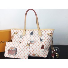 Sac Louis Vuitton Neverfull MM Monogram Transformé Catogram m44459
