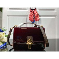 Louis Vuitton Miroir Vernis Cuir Vernis Cherrywood BB Bordeaux m51952
