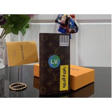 Portefeuille Louis Vuitton Brazza en toile Monogram marron m67823