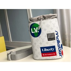 Sac bandoulière Louis Vuitton Monogram Canvas Chalk blanc m44629