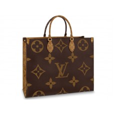 Louis Vuitton Monogram Giant et Monogram Reverse Canvas Onthego m44576