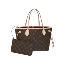 Louis Vuitton Monogramme Neverfull Pm Fuchsia