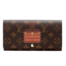 Portefeuille Louis Vuitton Monogram Sarah Trunk & Lock